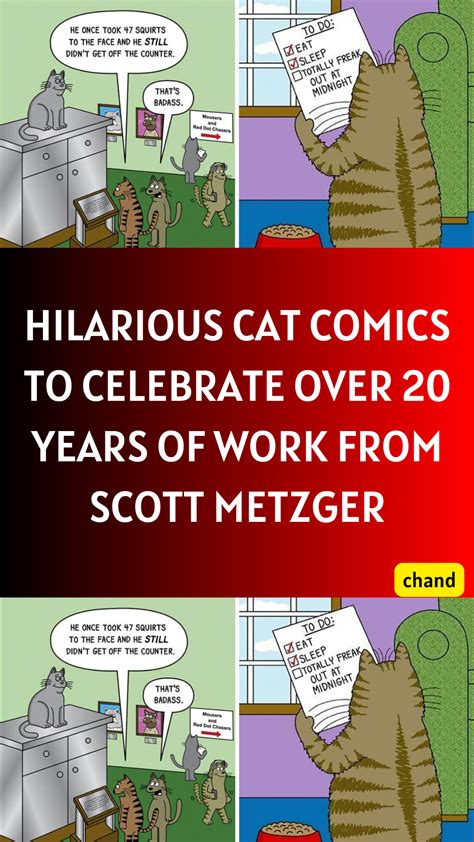 Hilarious Cat Comics To Celebrate Over 20 Years Of Work From Scott Metzger Artofit