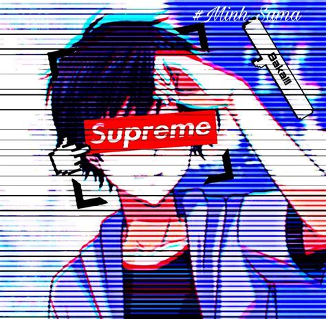 Supreme Anime Boy Pfp