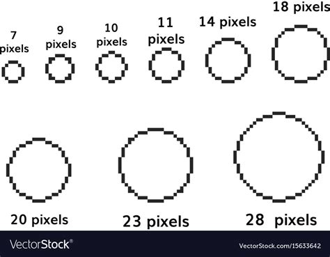 Circle Pixel Grid Pixel Art Circle Grid Hd Png Download Transparent