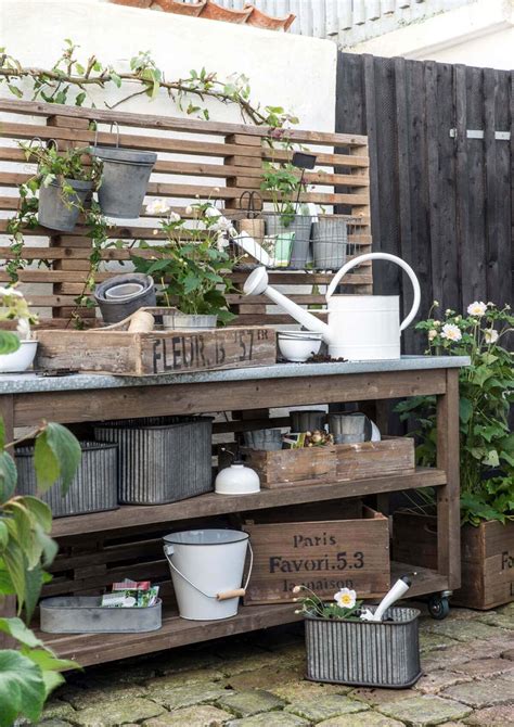 Diy Potting Bench Plans Ideas To Beautify Your Garden Potting