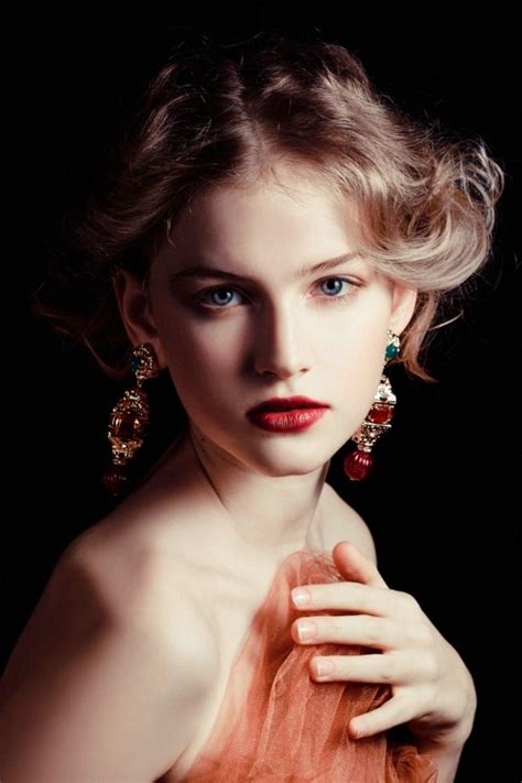 Ekaterina Belin﻿skaya Photography Portraits Glamour Orange Crush