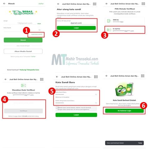 Bagi tujuan set semula kata laluan, anda dikehendaki memastikan jawapan bagi soalan keselamatan adalah tepat, atau maklumat alamat adalah seperti pada kad pengenalan. 7 Cara Mengatasi Lupa Password Tokopedia 99% Berhasil