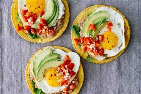 10 Minute Huevos Rancheros Breakfast Tostadas Recipe With Images