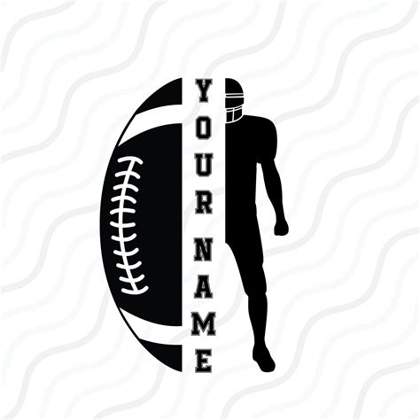 Back Of Football Player Svg
