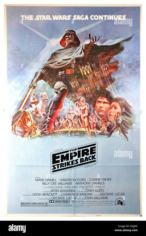 El Imperio Contraataca Film Poster 1980 Episodio 5 De La Saga De Star