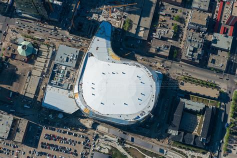 Aerial Photo Rogers Place Arena