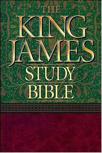 Holy Bible King James Version Study Bible Burgundy By Thomas Nelson