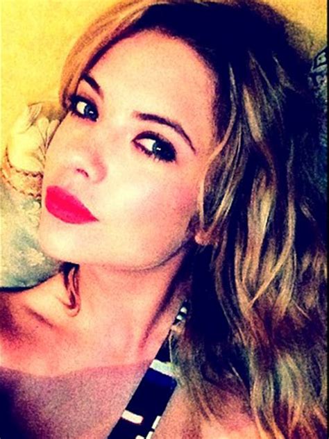 Ashley Bensons Red Lips — Get Her Pretty Look For Summer Hollywood Life