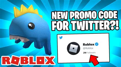 New Roblox Promo Code For 2 Million Twitter Followers Youtube