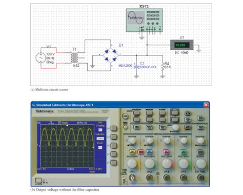 Solved Multisim For Dc Power Supply Figure 1 Shows The