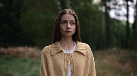 Yellow Collar Cardigan Worn By Alyssa Jessica Barden In The End Of