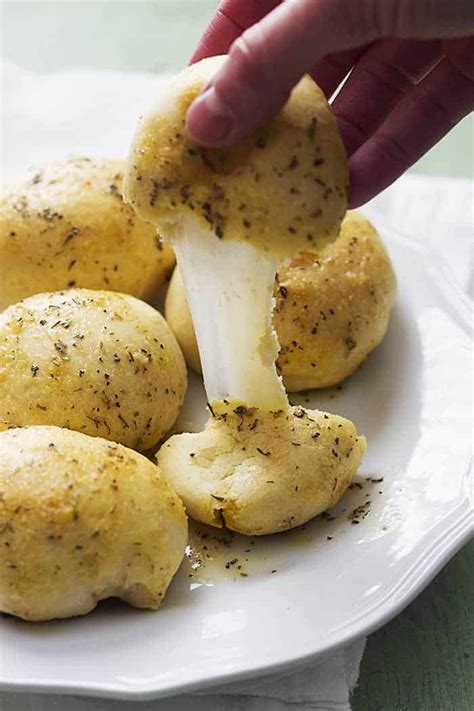Mmmmm.they are seriously like bombs in your mouth with cheesy goodness! Garlic Parmesan Cheese Bombs | The Recipe Critic