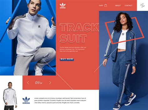 Adidas Website Design By Luke Peake For Tib Digital On Dribbble