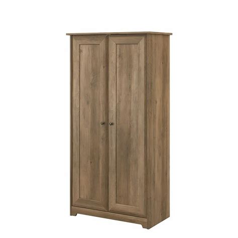 Cabot Tall Storage Cabinet With Doors In Reclaimed Pine Engineered