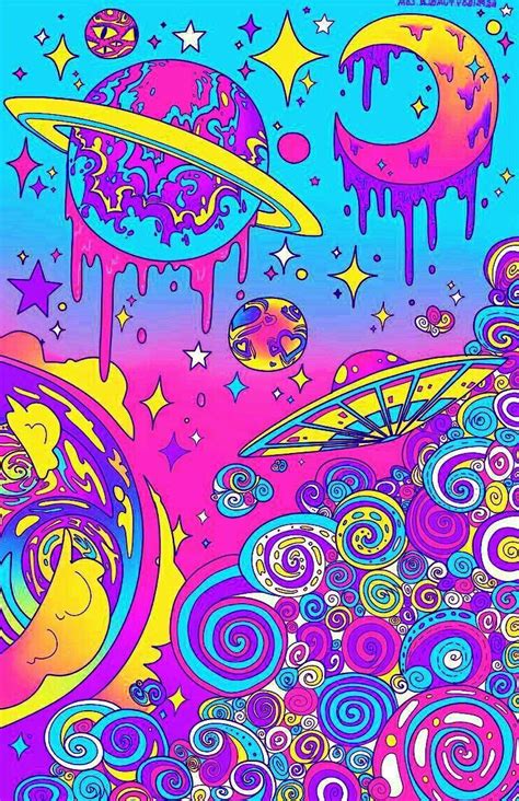 Trippy Girl Wallpapers Wallpaper Cave