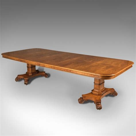 Antiques Atlas Large Extending Walnut Dining Table 6 12 Seater
