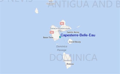 Capesterre Belle Eau Tide Station Location Guide