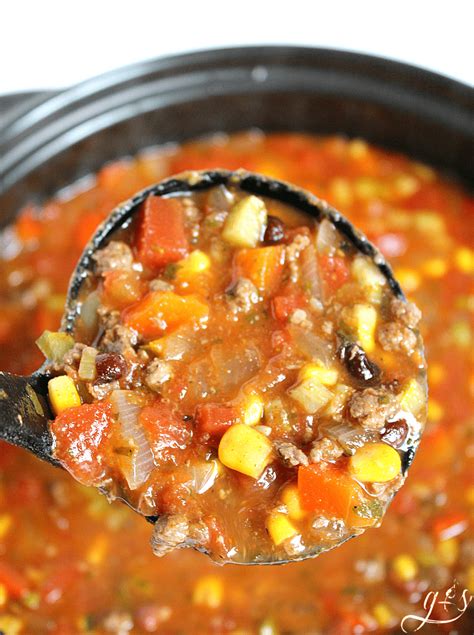 This easy turkey soup recipe hits the spot on a cold day. Taco Soup + Homemade Taco Seasoning Recipe | Grounded ...