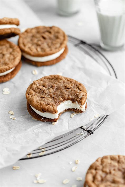 homemade oatmeal creme pies broma bakery