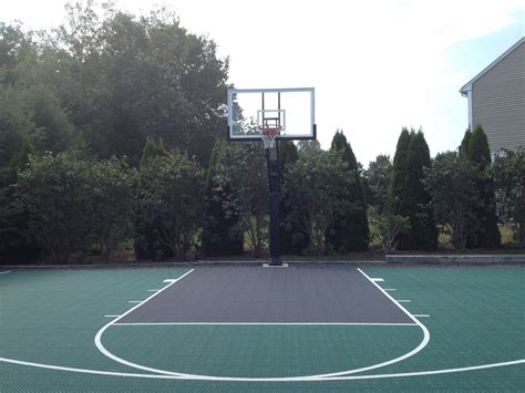 Pro Dunk Diamond Basketball System Looks Amazing On This Fine Court