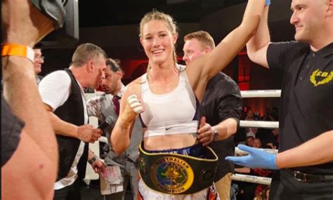 Second Round Knockout Wins Tayla Harris The Australian Female