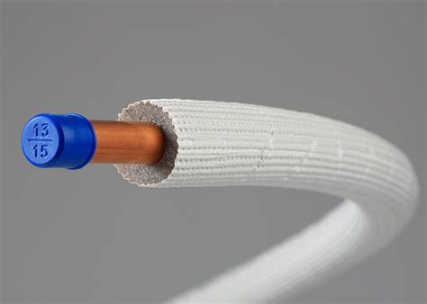 Pe Insulated Copper Refrigeration Tubing Fire Resistance Ac Copper Pipe