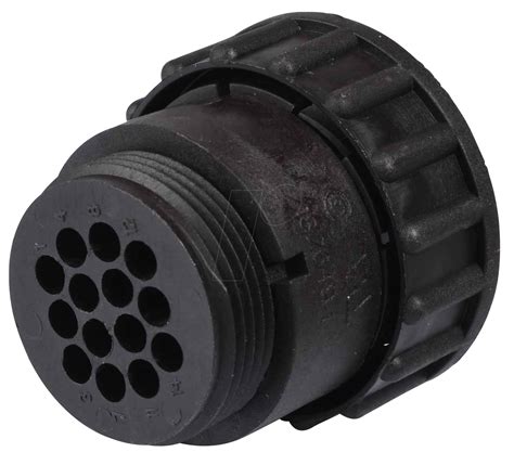 Cpc Sg 14s 14 Pin Plug For Empty Housing For Pin Contacts At Reichelt