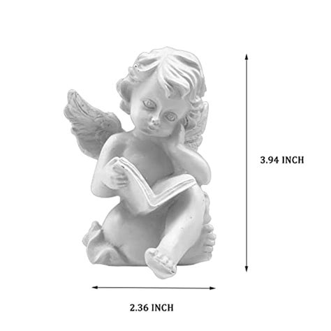 Cherubs Angels Resin Garden Statue Figurine Adorable Angel Sculpture
