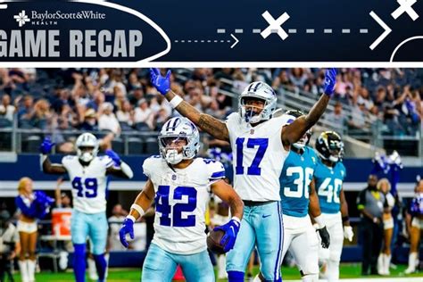 Game Recap Cowboys Fall To Jags 28 23