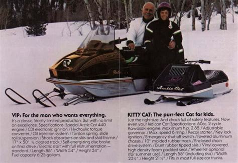 38 results for arctic cat kitty cat hood. Kitty Cat Snowmobile Magazine Ad