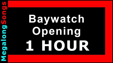 Baywatch Opening Music Tv Soundtrack Ost 1 Hour Youtube