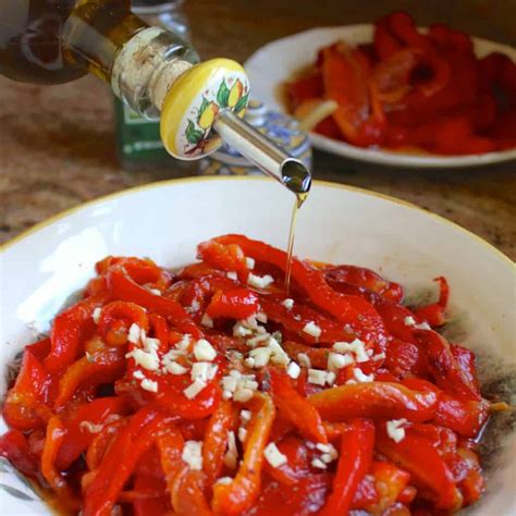 How To Roast Red Peppers And Italian Red Pepper Antipasto