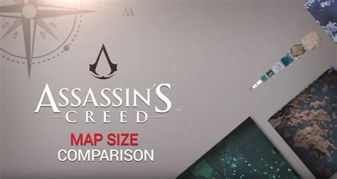 Assassin S Creed Maps Size Comparison Including Odyssey Valhalla