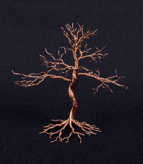 Wire Tree Tutorial Wire Tree Sculpture Copper Wire Art Wire Art