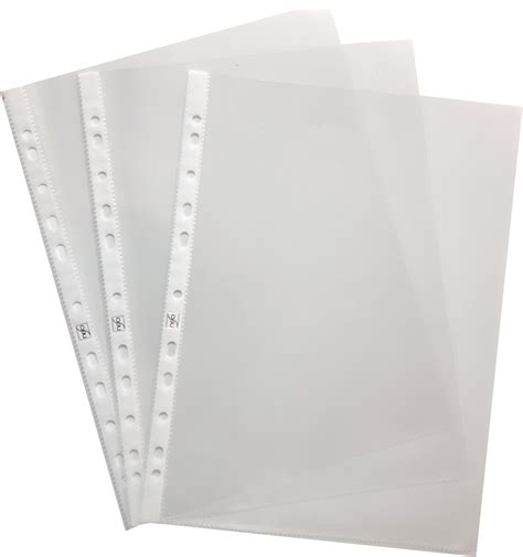 Neo 193 75gl Sheet Protectors Gloss 75 Mic A4 100 Pcs Per Pack