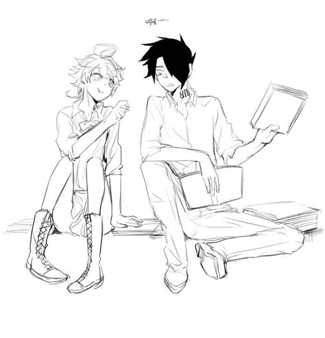 Pin By Devina Ab On The Promised Neverland Neverland Art Neverland Anime