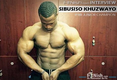 Fitnish Interview With Junior Bodybuilding Champion Sibusiso Khuzwayo