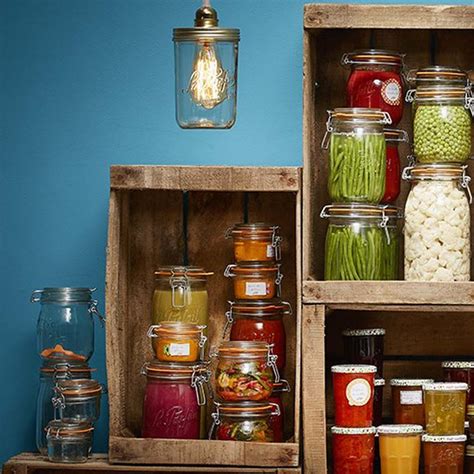 Baucalis « vase à rafraîchir » ♦ récipient à col très court et, ordinairement, à large ouverture. Bocal en verre - 1 litre - Fabriqué en France