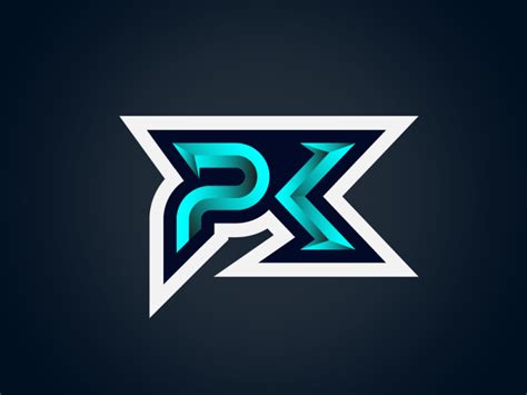 PK Initals Logo Design By Jackk Design On Dribbble