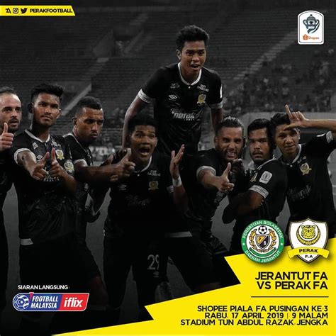 Jualan tiket dibuka bermula hari ini, selasa 23 julai 2019. Live Streaming Jerantut FA vs Perak Piala FA 17 April 2019 - Area Sukan
