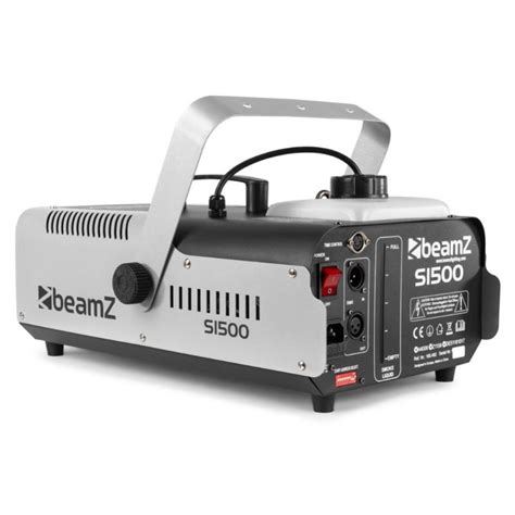 Comprar Beamz S1500 Máquina De Humo 1500w Dmx Por 17700 € En