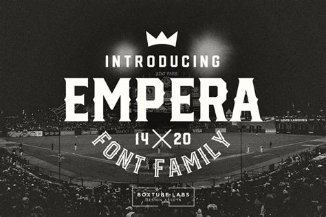 Empera Stunning Display Fonts ~ Creative Market