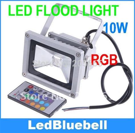 Outdoor Ip65 Waterproof Rgb Colour Changing Led Floodlight 10w Ac85