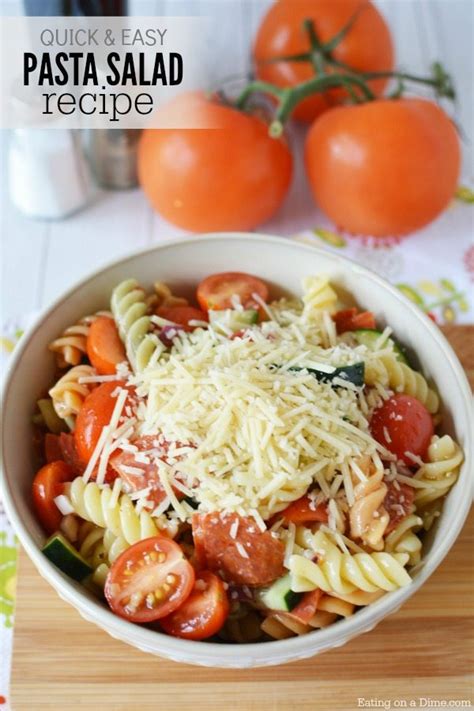To a large bowl, add the cooked pasta, beef, and the rest of the ingredients, except the chips and dressing. Easy Pasta Salad Recipe- The best pasta salad recipe and it is so easy!