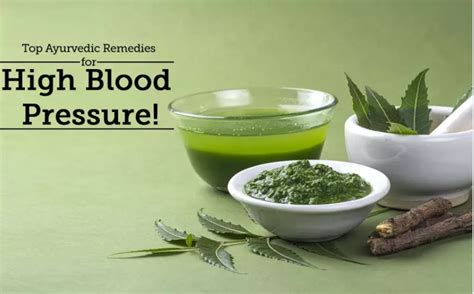 Ayurvedic Medicine For Management Of “high Blood Pressure” Or
