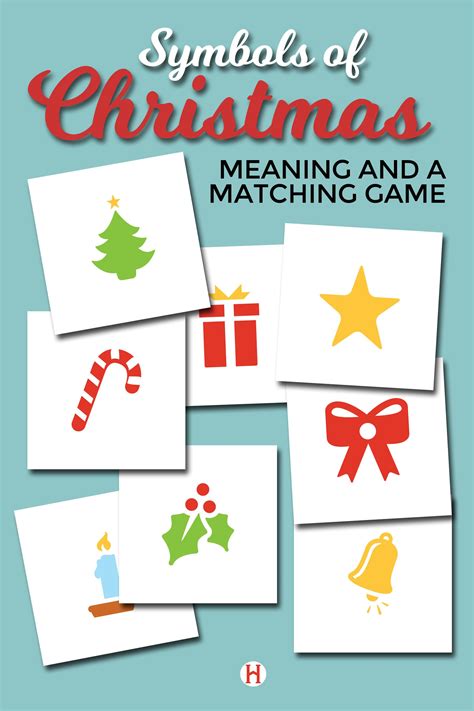 Symbols Of Christmas Matching Game The Mormon Home Christmas