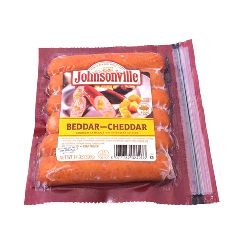 Johnsonville Beddar With Cheddar Smoked Sausage 360g Shopee Philippines