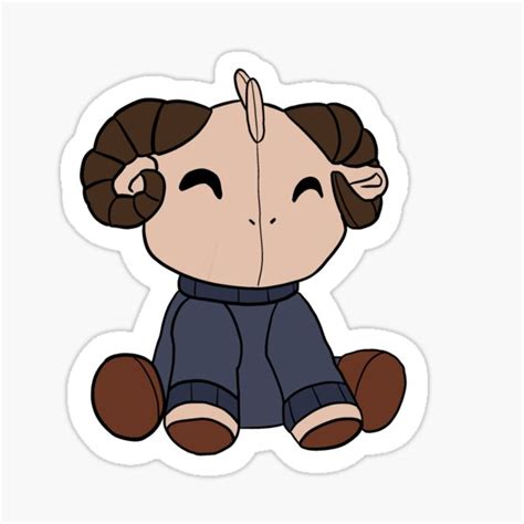 Ram Plushie Sticker For Sale By Landryhutchens Redbubble