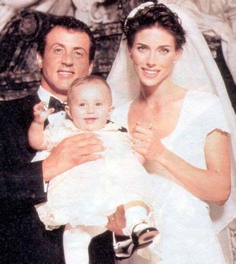 Sylvester Stallone And Jennifer Flavin May 17 1997 Children 3