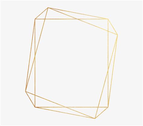 Freetoedit Ftestickers Gold Frame Border Geometric Drawing